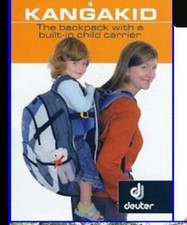 Deuter KangaKid Alpine Back System 30lb Baby Carry Backpack