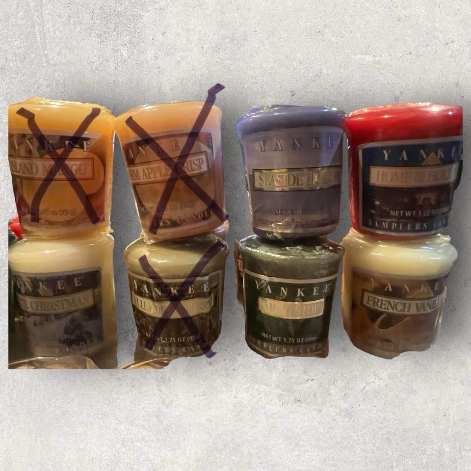 Yankee Candle Votives 15 Sample Pack eBay