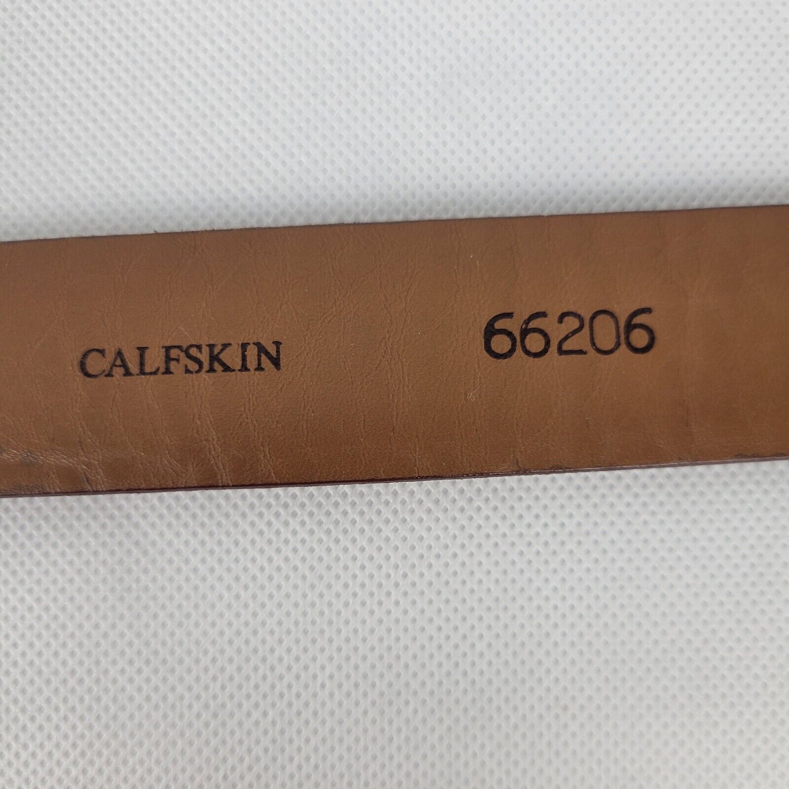 Allen Edmonds 1" Wide Calfskin Leather Belt Sz 40… - image 10