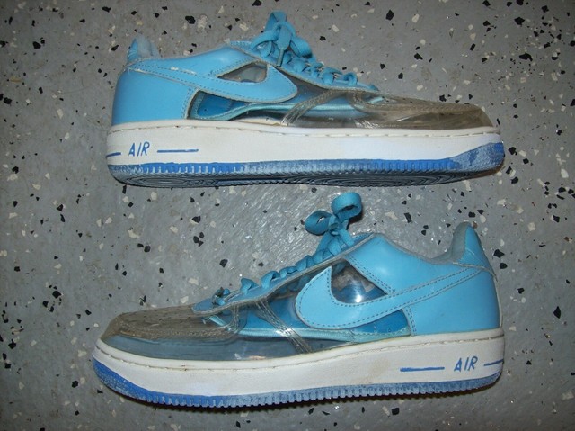 nike air force clear