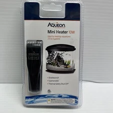 Aqueon Mini Heater 10 Watts Ideal for Desktop Aquariums up to 5 Gallons