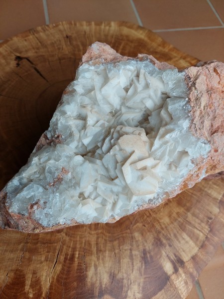 Calcita en matriz - Big Calcite matrix - Arcones Segovia Spain 32x18x20cm 12kg
