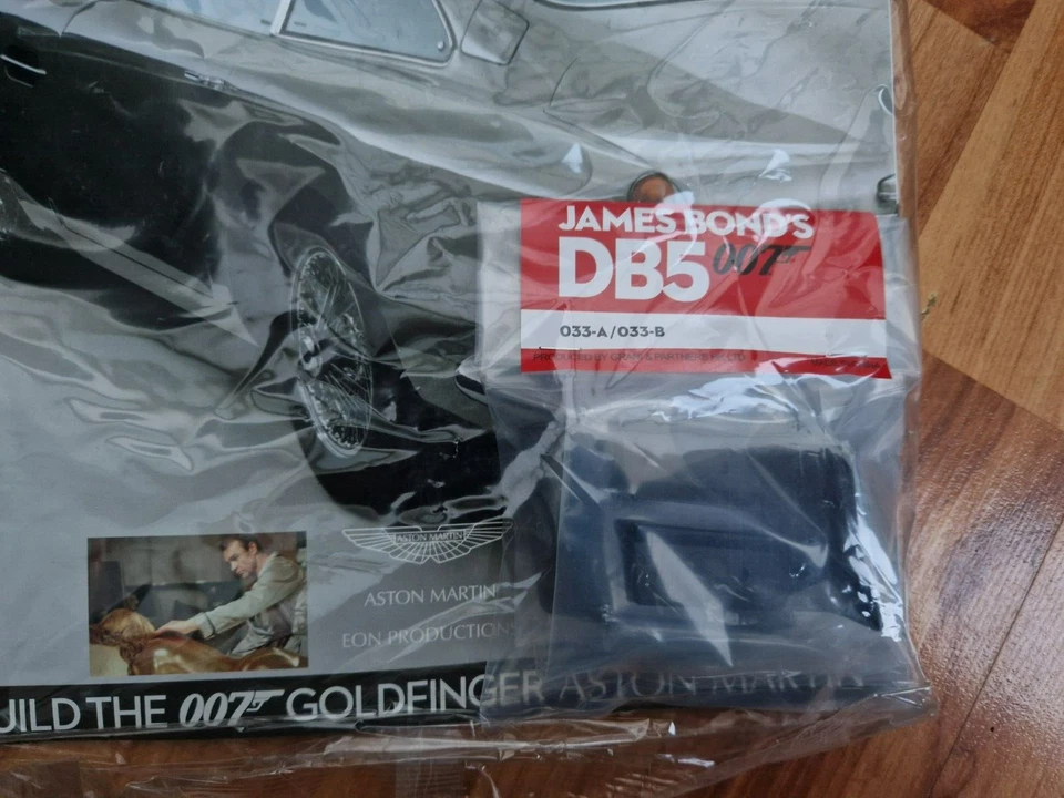 Eaglemoss 1/8 Costruire il Proprio James Bond 007 Aston Martin DB5 Issue 33 Inc - Immagine 2 di 2