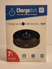 Limitless Innovations ChargeHub X7-7-Port USB Charger 2.4A per Port/44W for iPho