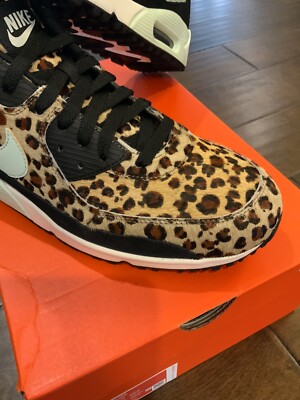 Nike Air Max 90 G NRG “Leopard” Laser Orange/Jade Aura-Black