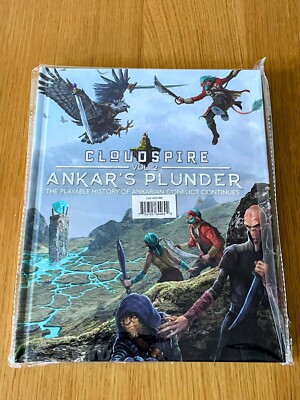 Cloudspire Vol. 2: Ankars Plunder (Hardcover Überlieferung, Kunst und Drehbuch Buch) NEU