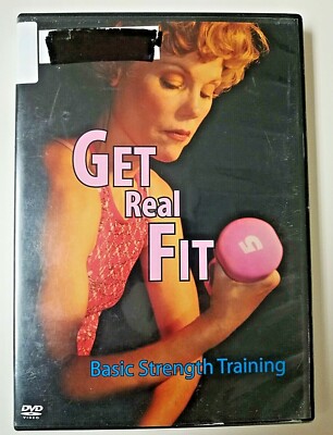 Get Real Fit Basic Strength Training Motivational Fitness DVD w/ Lynn Hahn
