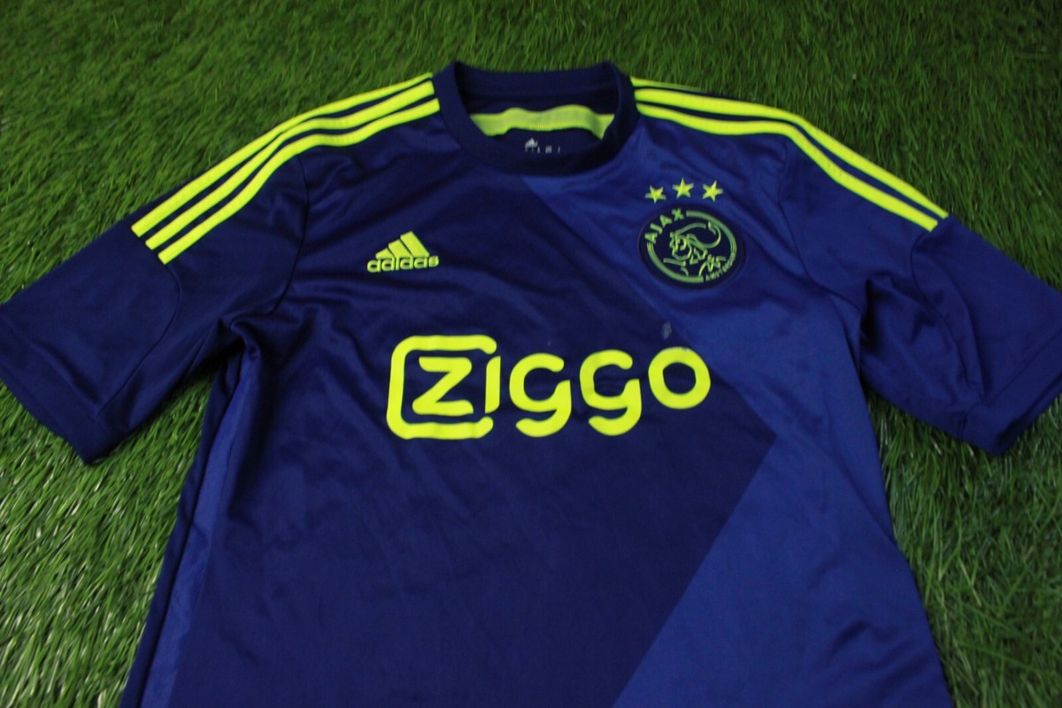 AJAX AMSTERDAM 2014/2015 FOOTBALL MEN SHIRT JERSEY AWAY ADIDAS