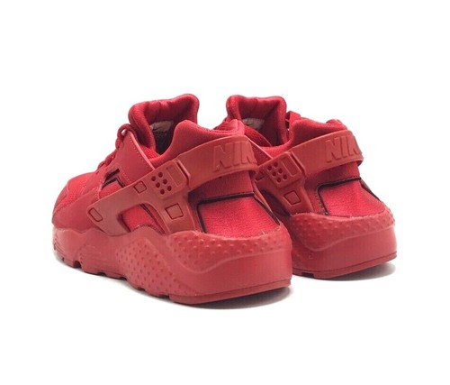 *NEW* Youth Grade-School Nike Huarache Run GS Triple Red (654275 600) - Picture 4 of 7