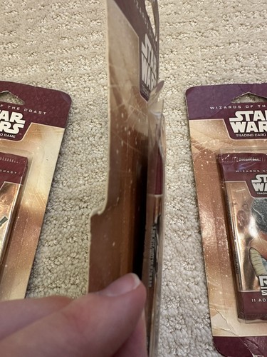 Star Wars TCG THREE Rogues & Scoundrels Booster Packs In Blister Packs WOTC - Picture 9 of 9