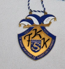 vintage 1995 German carnival orden medal FKK Freienohler Karnevals Komitee