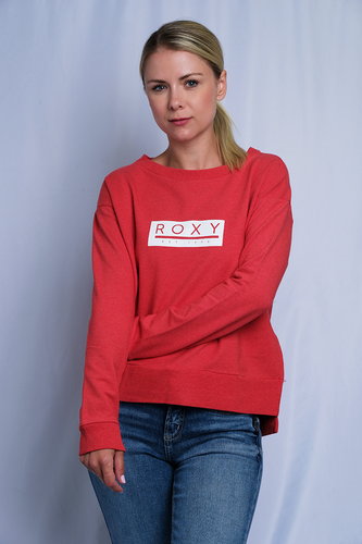 Roxy Women's Heather Strawberry Red Est 