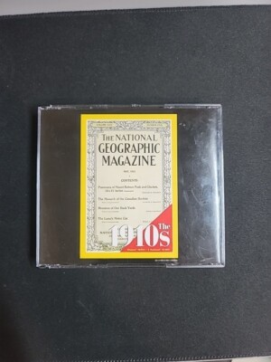 The National Geographic Magazine CD-ROM The 1910's Every Issue Win Mac 3 Discs