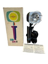 VTG Sylvania Sun Gun II Movie Light Model SG-55 W/ Original Box