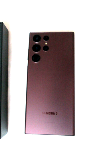 Samsung Galaxy S22 Ultra 5G SM-S908U 128 GB Borgogna - NUOVO - Foto 12 di 12