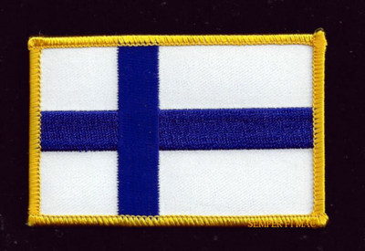 FINLAND COUNTRY HAT VEST FLAG PATCH SOUVENIR TRIP GIFT PIN UP EUROPE WOW