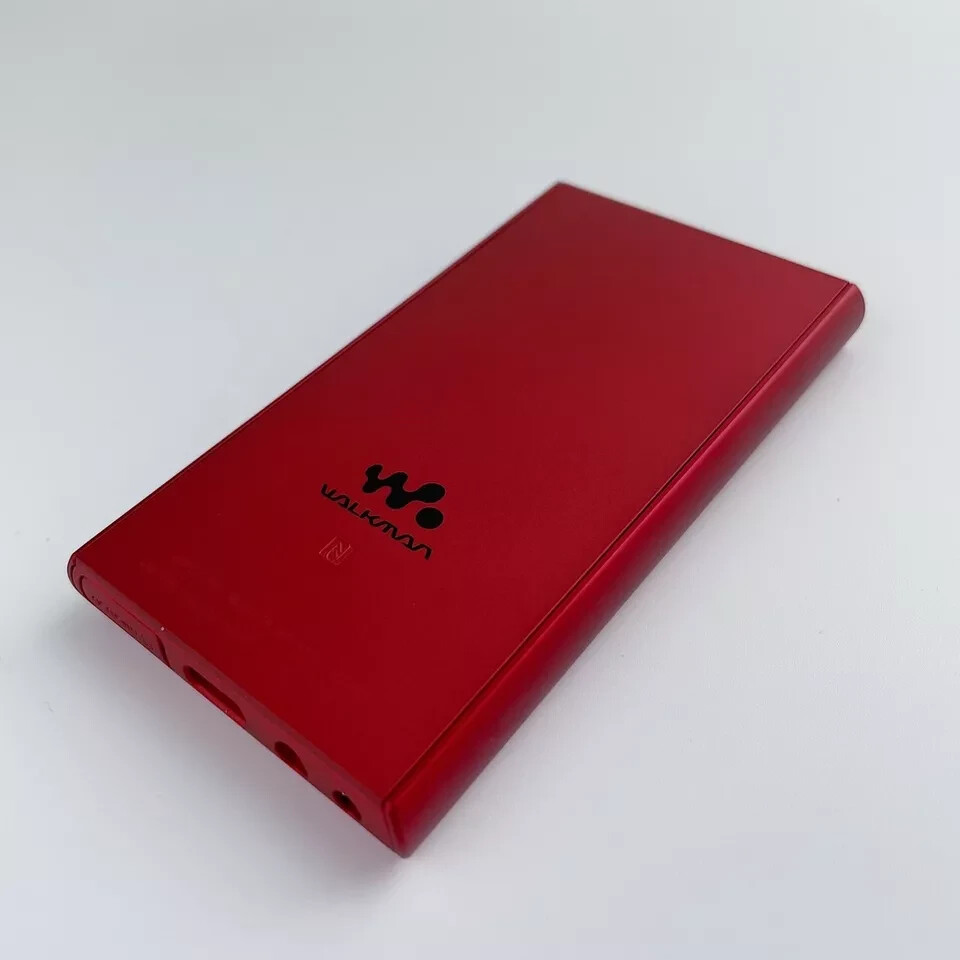 ポータブルプレーヤー SONY NW-A105 Red 16GB SONY NW-A105 Walkman NW A105 Red Portable Audio Player