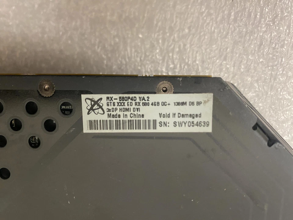 Placa de Vídeo XFX AMD Radeon RX 580 GTS XXX Edition 4GB GDDR5 GPU RX-580P4D VA.2 - Imagem 4 de 4