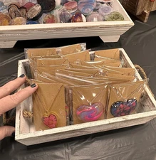 100Pcs Earring Display Cards with 100 Jewelry Packaging for Earrings Necklace