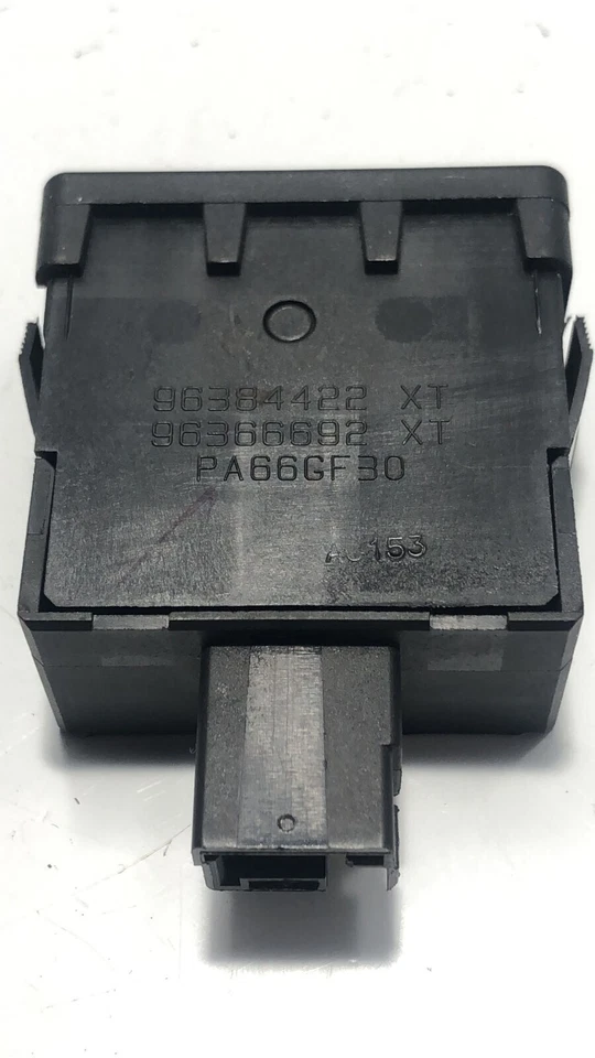 Interruptor ajustador de faros deportivo Peugeot 307 2006 96384422XT A607 Foto 3 de 4