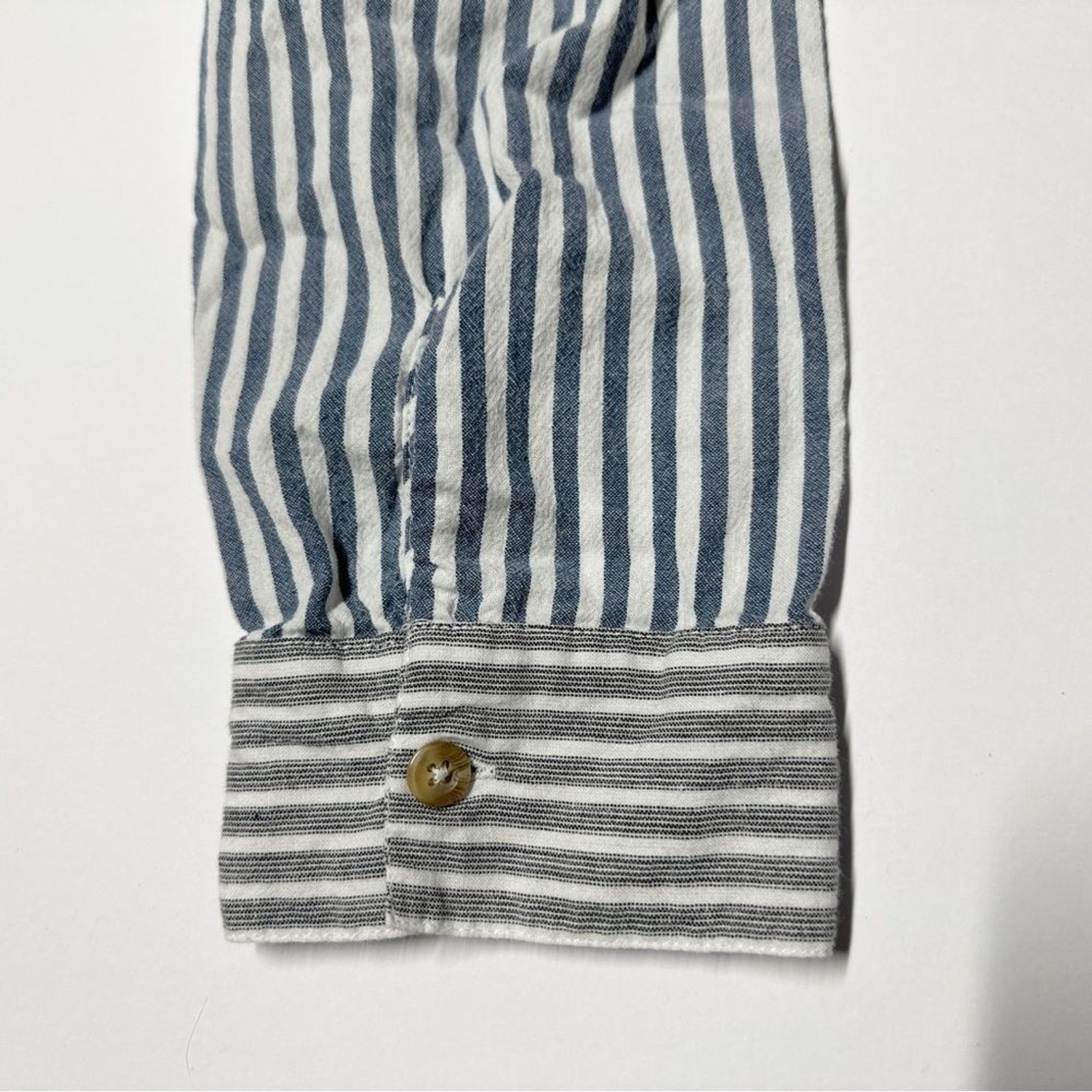 Maeve Oversized Patchwork Button Swing Top Cotton… - image 10