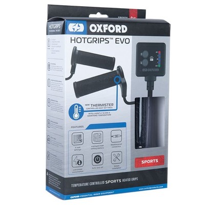 Oxford - Heaterz EVO - Sports Heated Grips (Temperature controlled Motorcycle Gr