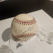 James Wood 7-1-24 MLB Debut - Game Used Baseball - Autographed and Certified
