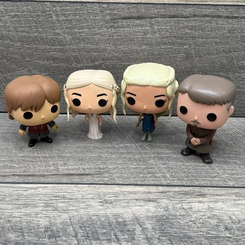 Funko POP! Game of Thrones Lot: Petyr #29 / Daenerys #24 & #25 / Tyrion #01