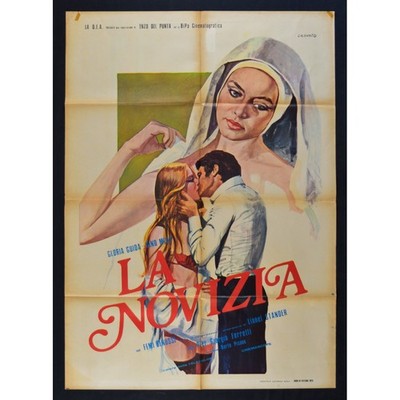 manifesto LA NOVIZIA gloria guida gino milli benussi ferzetti M364