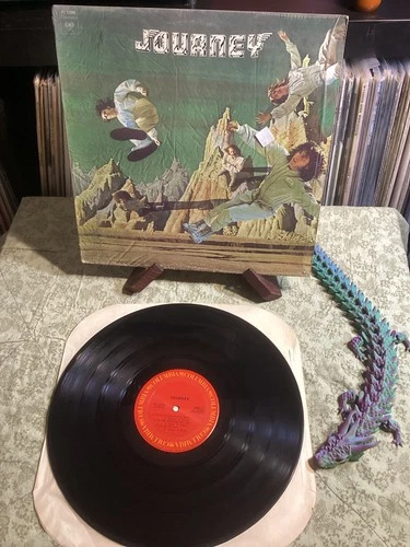 Journey Self-Titled Debut LP 1975 Columbia First Press VG+/EX Vinyl Shrink!