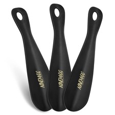 NINEMAX Plastic Shoe Horn 7.5Inch,Travel Shoe Horns Portable Short for Men Wo...