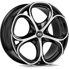 Cerchi in lega MSW MSW 82 20" 9J 5x110 ET 31 65.1 GLOSS BLACK FULL POLISHED