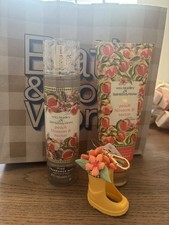 Bath Body Works x Vera Bradley Peach Blossom Nectar Mist, Cream Set