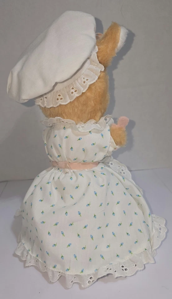 Vtg Eden Beatrix Potter Lady Mouse 9" Plush Stuffed Animal  70s  - Image 2 of 4