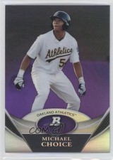 2011 Bowman Platinum Prospects Retail Purple Refractor Michael Choice #BPP43 2u6
