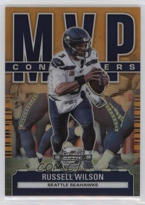 2020 Panini Contenders Optic MVP Orange Prizm 23/50 Russell Wilson #MVP9 of5