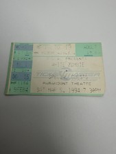 White Zombie Concert Ticket Stub 3/5/1994