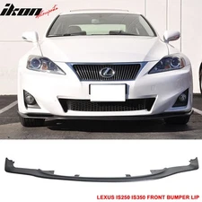 For 11-13 Lexus IS250 IS350 JDM Style Front Bumper Lip Chin Spoiler Unpainted PU