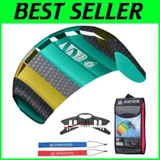 High-Performance 51-Inch Aqua Stunt Kite with Winder – Outdoor Fun for Everyone