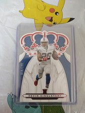 2019 Panini Chronicles - Crown Royale Devin Singletary #CR-23 Red /199 (RC)