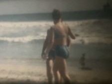 Beach Swimming Boats Family Party Indian Costumes Variety 8mm Film Home Movie