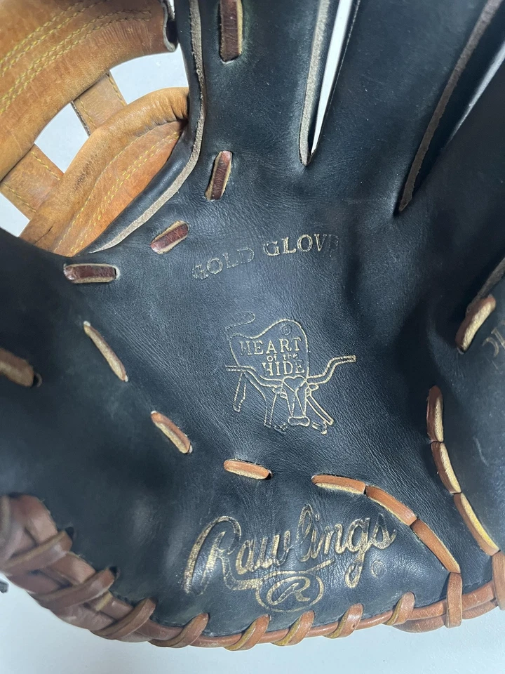 Guante de béisbol Rawlings Heart of the Hide PRO200-6JBT 11.5 I-Web negro tostado Foto 3 de 4