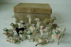 Antique Rare Wool Sheep Pre 1945