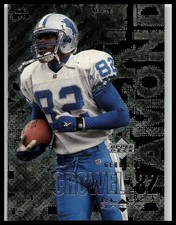 2000 Upper Deck Black Diamond #40 Germane Crowell Detroit Lions