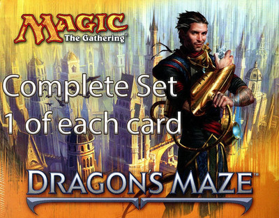 MTG - Dragon's Maze - Magic Complete set 1 of each card