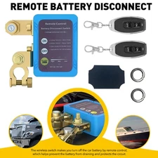 Remote Switch Battery Disconnect 12V Switch Battery Fit 240A Car,Boat,RV,ATV