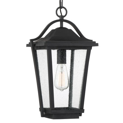 Quoizel DRS1911 Black Darius Single Light 11"W Outdoor Pendant