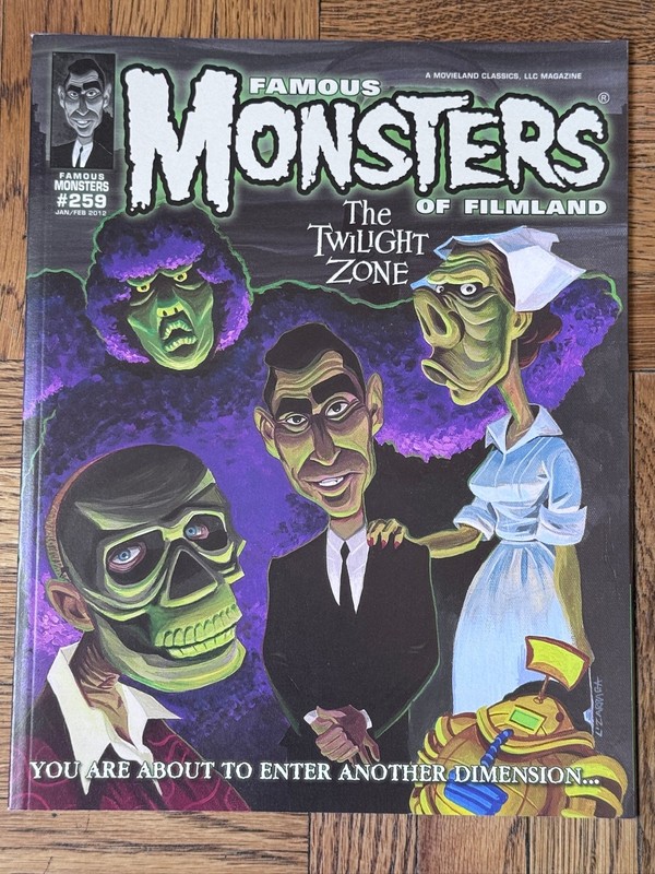 Famous Monsters of Filmland #259 Near Mint FMoF - THE TWILIGHT ZONE- Rick Baker
