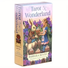 Tarot In Wonderland: A 78 Cards Deck English Version Future Telling Fate Oracle