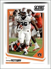 2018 Score #401 Kamryn Pettway RC Rookie Card
